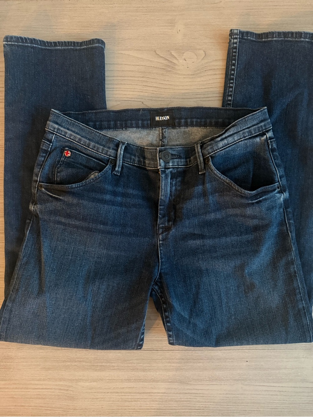 Hudson Crop Baby Boot Cut Jeans - Picture 2 of 7